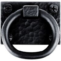 PULL RING SQ 2X1-716" BK (Pack of 1)