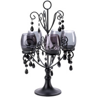 MIDNIGHT ELEGANCE CANDELABRA