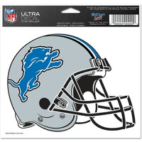Detroit Lions Decal 5x6 Multi Use Color