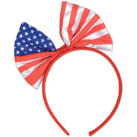 Patriotic Bow Headband