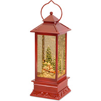 Lantern Snow Globe w/ Barn