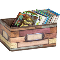 RECLAIMED WOOD SMALL STORAGE BIN