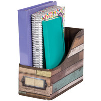RECLAIMED WOOD BOOK BIN