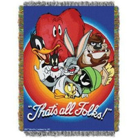 Looney Tunes - Favorite Show Licensed 48"x 60" Woven Tapestry Throw by The Northwest Company(D0102HXVY5A.)