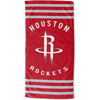 Rockets OFFIcIAL NBA Stripes Beach Towel 30 x 60(D0102H94DEV)