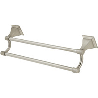 Kingston Brass BAH612318BN Monarch 18-Inch Dual Towel Bar, Brushed Nickel