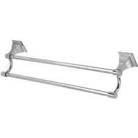 Kingston Brass BAH612318C Monarch 18-Inch Dual Towel Bar, Polished Chrome