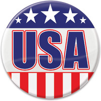 USA Button