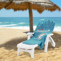 Dolphins OFFIcIAL NFL Psychedelic Beach Towel 30 x 60(D0102H94NEV)