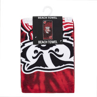 Wisconsin Psychedelic Beach Towel(D0102H94VQW)