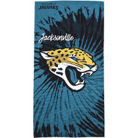 Jaguars OFFIcIAL NFL Psychedelic Beach Towel 30 x 60(D0102H94N9A)