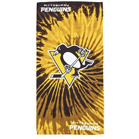 Penguins OFFIcIAL NHL Psychedelic Beach Towel 30 x 60(D0102H94UWg)
