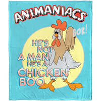 Animaniacs, Chicken Boo Aggretsuko Comics Silk Touch Throw Blanket, 50" x 60"(D0102HAR1N7.)