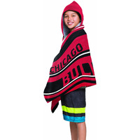 NBA 606 Bulls - Juvy Hooded Towel, 22X51(D0102HgJE9U)