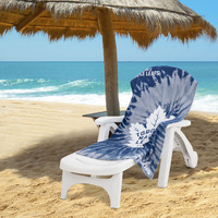 Maple Leafs OFFIcIAL NHL Psychedelic Beach Towel 30 x 60(D0102H94FEV)