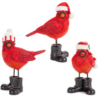 Cardinal Figurine (Set of 3)
