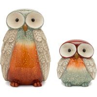 Terracotta Owl (Set of 2)