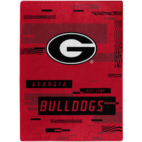 gEORgIA OFFIcIAL NcAA Digitize Raschel Throw Blanket 60 x 80(D0102H94gAY)