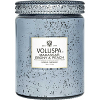 Makassar Ebony and Peach - Large by Voluspa for Unisex - 18 oz Candle