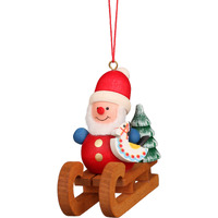 Ornament - Santa on Sled