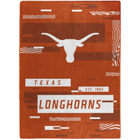 TEXAS OFFIcIAL NcAA Digitize Raschel Throw Blanket 60 x 80(D0102H942TV)