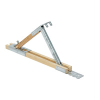 ADJST ROOF BRACKT STL/WD (Pack of 1)