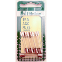 AGC GLS FUSE 5CDS/PK  15A