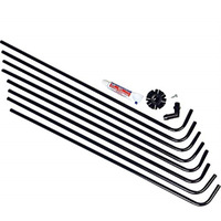 4003927 KIT WATER DIST 8WAY DOWN Dial 8 Way Down 24 in. H X 5 in. W Black Plastic Evaporative Cooler Water Hook-Up Kit (Pack of 1)