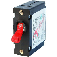 CIRCUIT BREAKER AA1TOGGLE 10A RED