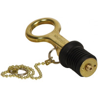 1' BRASS BAILER PLUG - LEVER/8' CHA