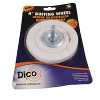 WHEEL BUFF 4" FLANNELMTD (Pack of 1)