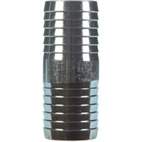 COUPLE GALV 1" BARBXBARB (Pack of 1)