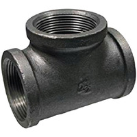 IRON BLK TEE 2-1/2" FPT (Pack of 1)