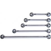 GRAB BAR 16" VERSAGUARD CTD WHITE LUMEX