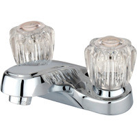 Kingston Brass KB161LP 4 in. Centerset Bathroom Faucet, Polished Chrome