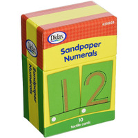 TACTILE SANDPAPER NUMERALS