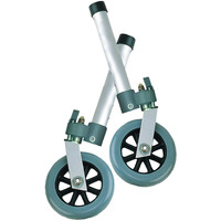 Swivel Lock Walker Wheels, 5", 1 Pair