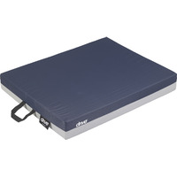 Gel "E" Skin Protection Wheelchair Seat Cushion, 22" x 18" x 3"