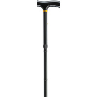 Drive Medical Designer Folding Cane with T Handle, Black