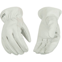 GLOVES DRVR PEARL WHT L (Pack of 1)