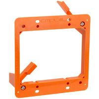 Low Voltage Mounting Bracket 2 Gang Multipurpose Drywall Mounting Wall Plate Bracket  Dual Gang
