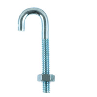 BOLT J W/NUT 1/4""X2.31"" (Pack of 10)
