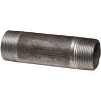 NIPPLE BLACK 2" X 2.5" (Pack of 1)