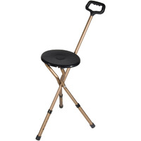 Drive Medical Folding Lightweight Adjustable Height Cane Seat