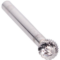 SD2 5/16" X 1/4" Ball End Carbide Burr 1/4 Shank, DULSD2