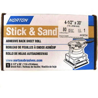 SANDPAPR ROLL4.5X360"80G (Pack of 1)