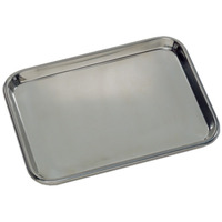 TRAY FLAT SS 13-5/8 X 9-3/4" GRAFCO