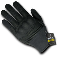 Hard Knuckle Slip-on Glove, Black, S