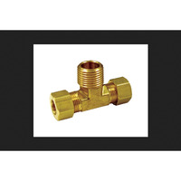 COMP TEE 1/2X1/2"MPT LF (Pack of 1)
