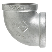 90 DG ELBW GALV 1/4X1/4"" (Pack of 5)